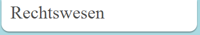 Rechtswesen